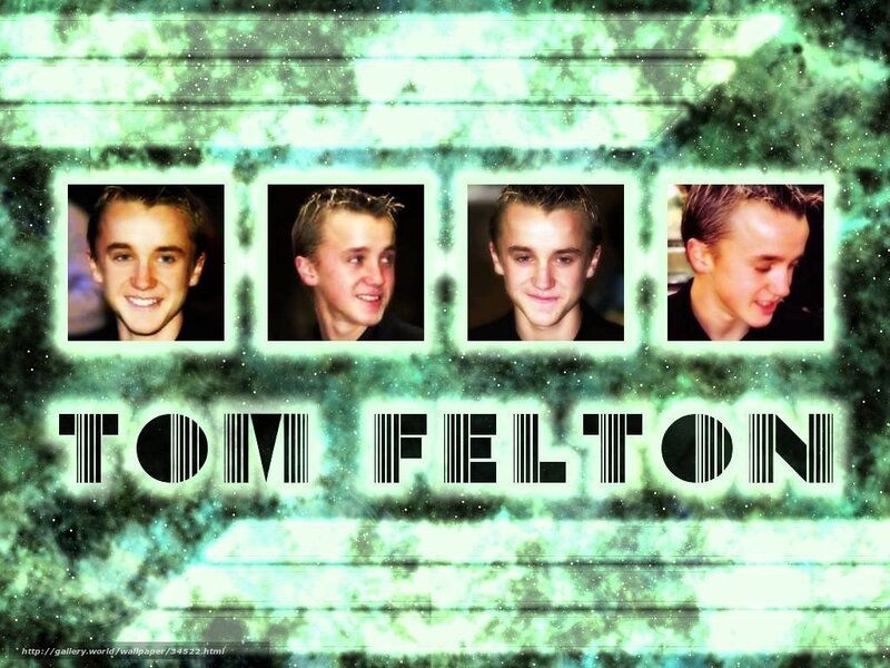 Tom Felton photo collage