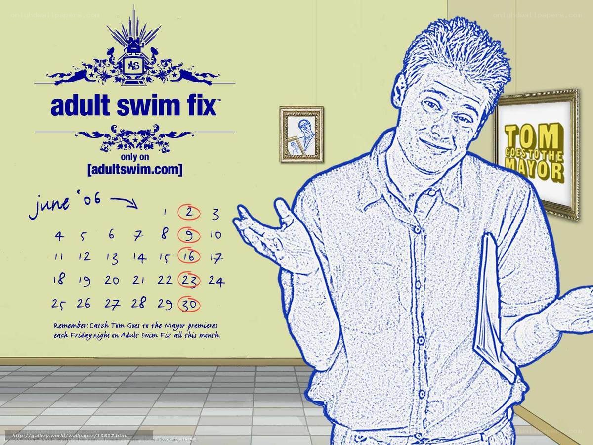 Tom Goes to the Mayor calendar