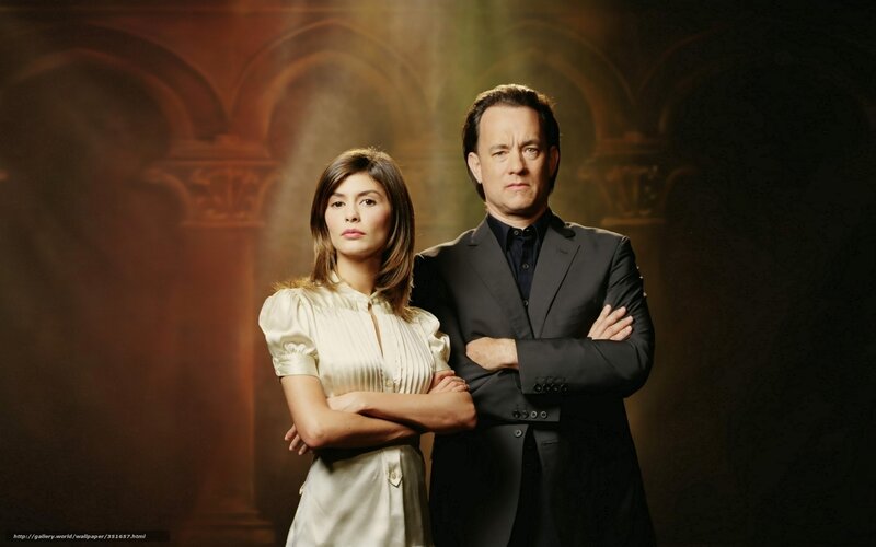 Tom Hanks and a woman in formal wear