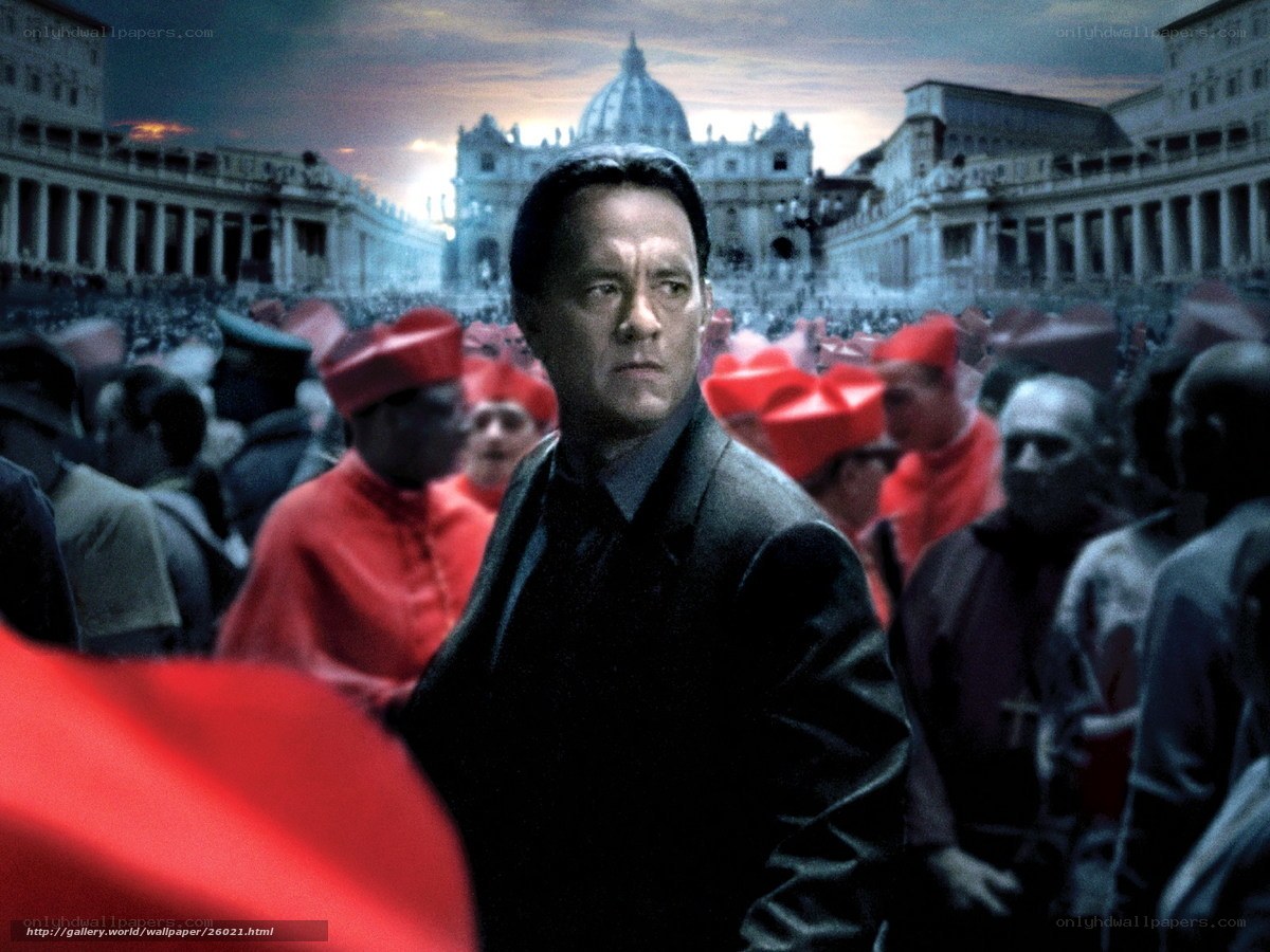 Tom Hanks in Vatican Square