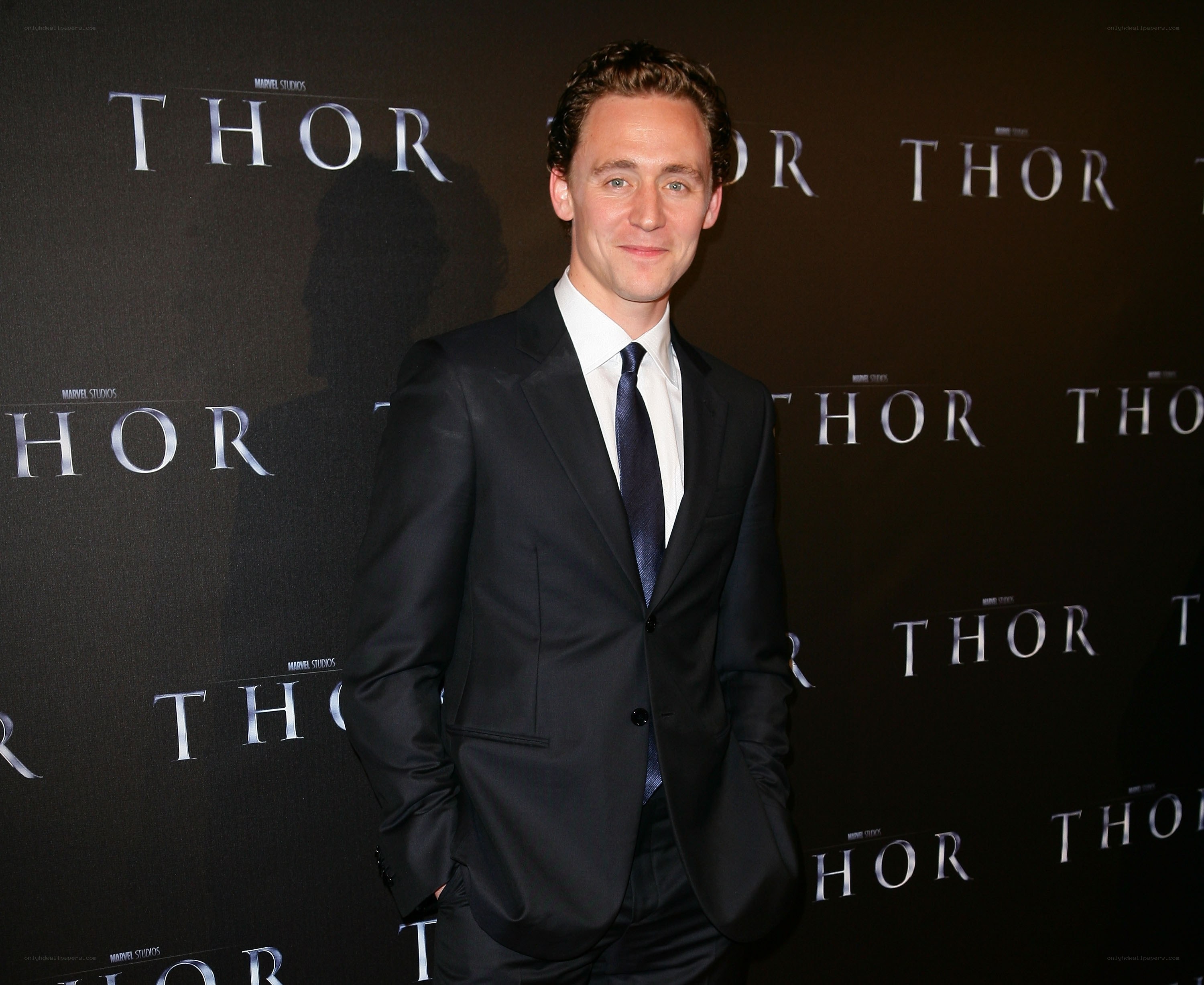Tom Hiddleston at Thor premiere