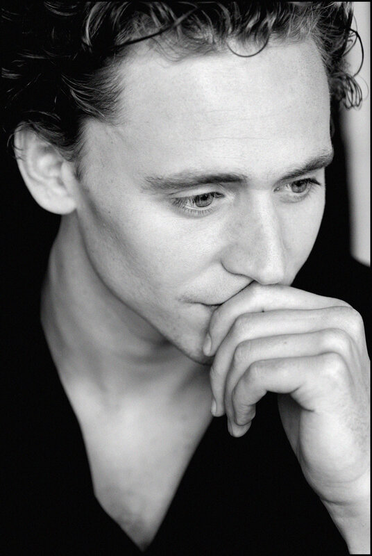 Tom Hiddleston in contemplation