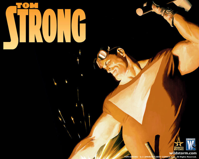 Tom Strong comic cover
