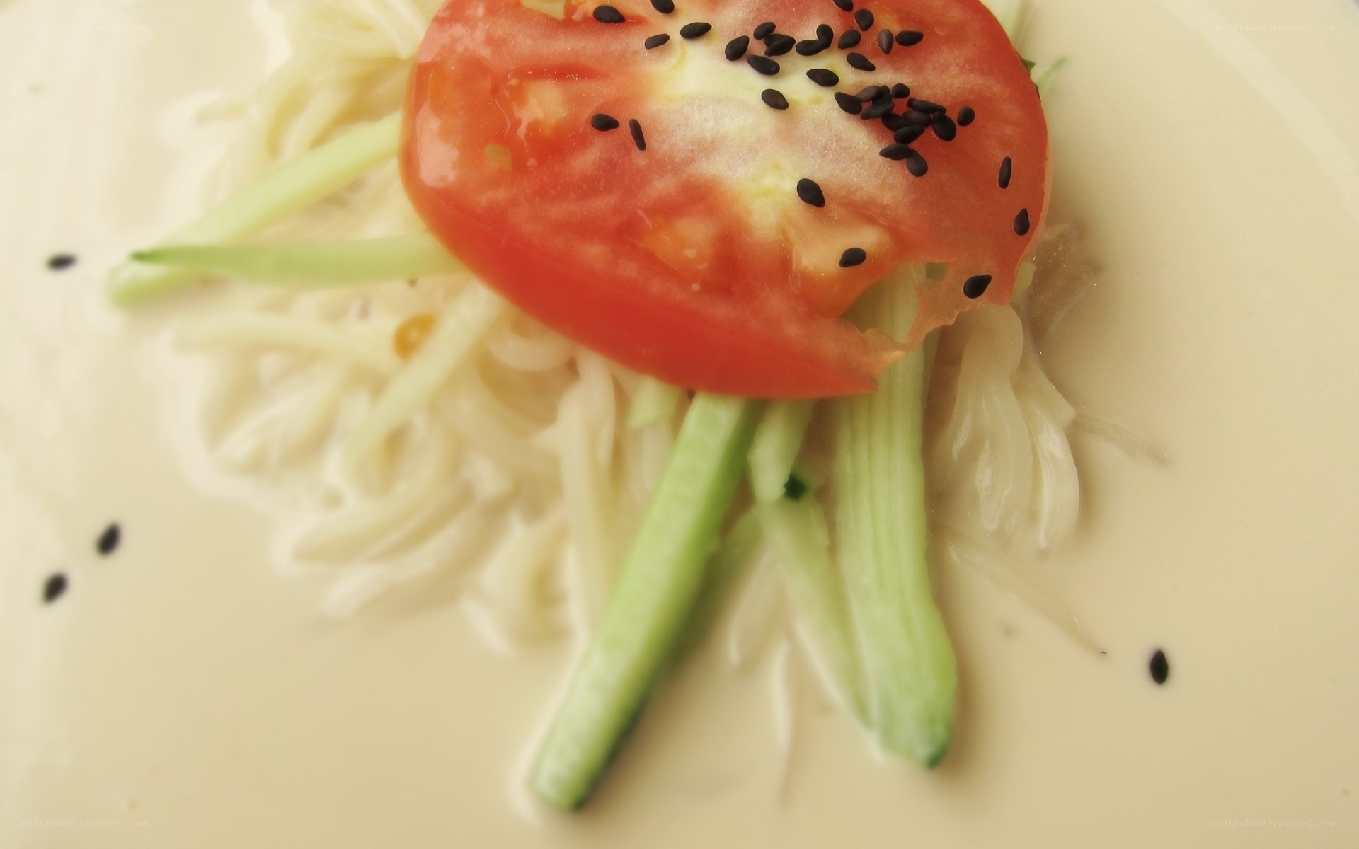 tomato and cucumber salad