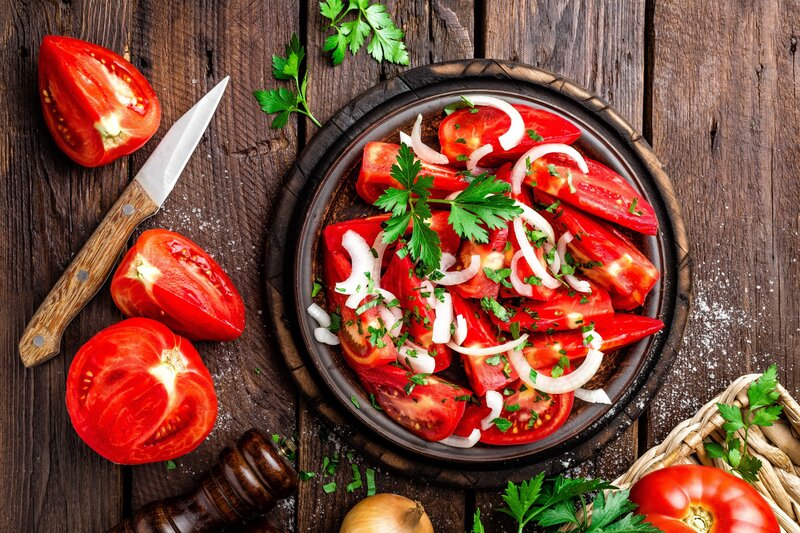 Tomato and Onion Salad