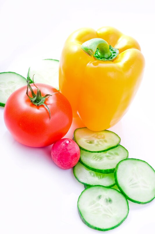 Tomato Bell Pepper Cucumber