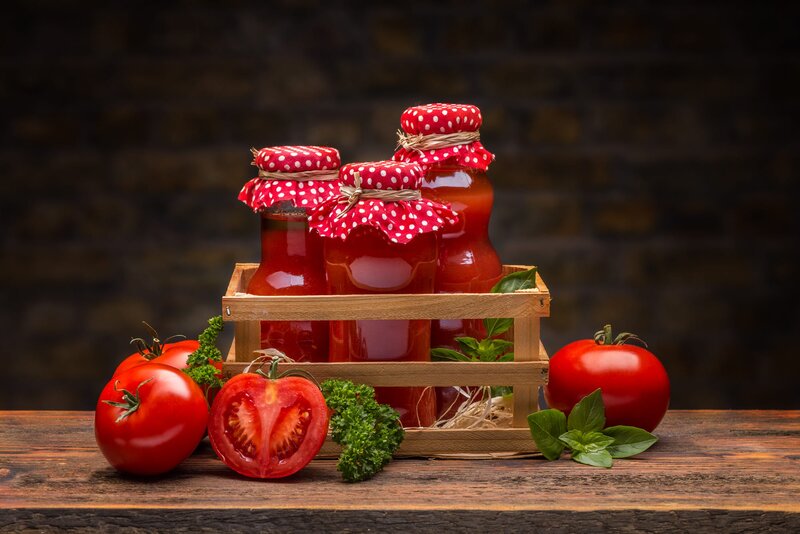 Tomato Sauce Jars