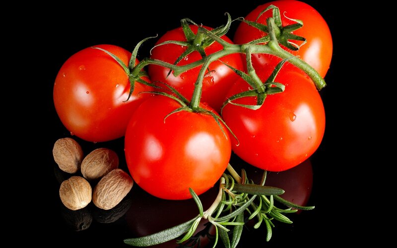 Tomatoes on Vine