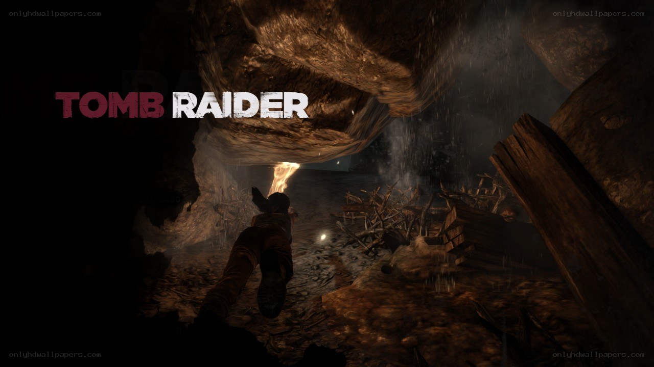 Tomb Raider cave exploration