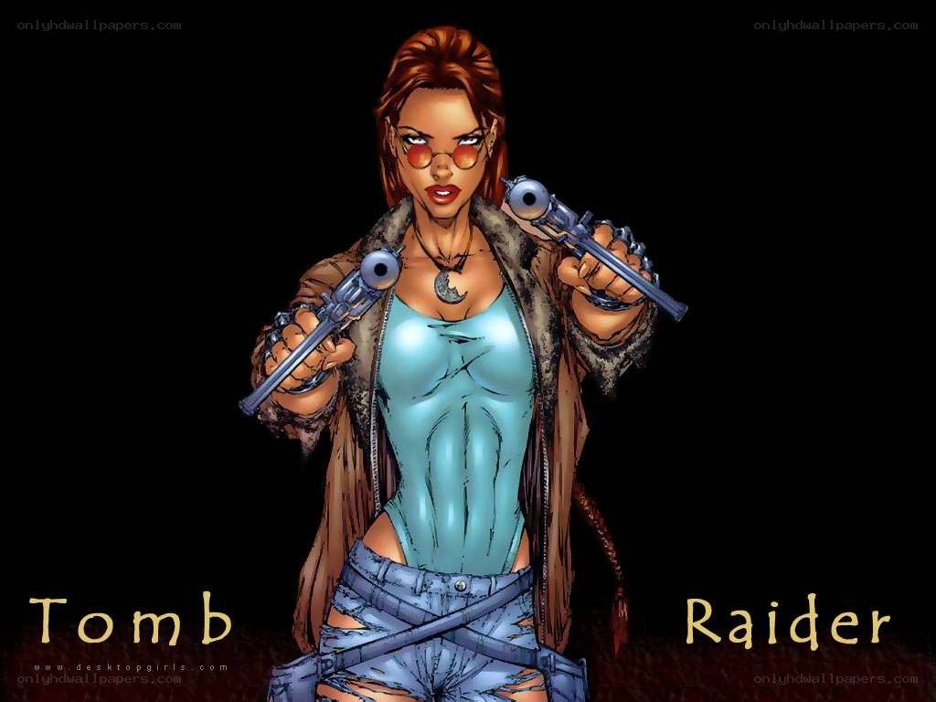 Tomb Raider character art