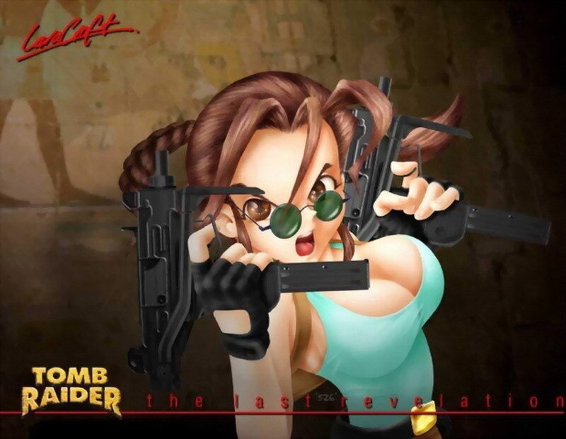Tomb Raider character artwork