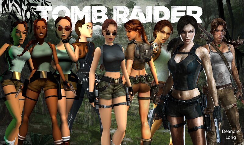 Tomb Raider character evolution