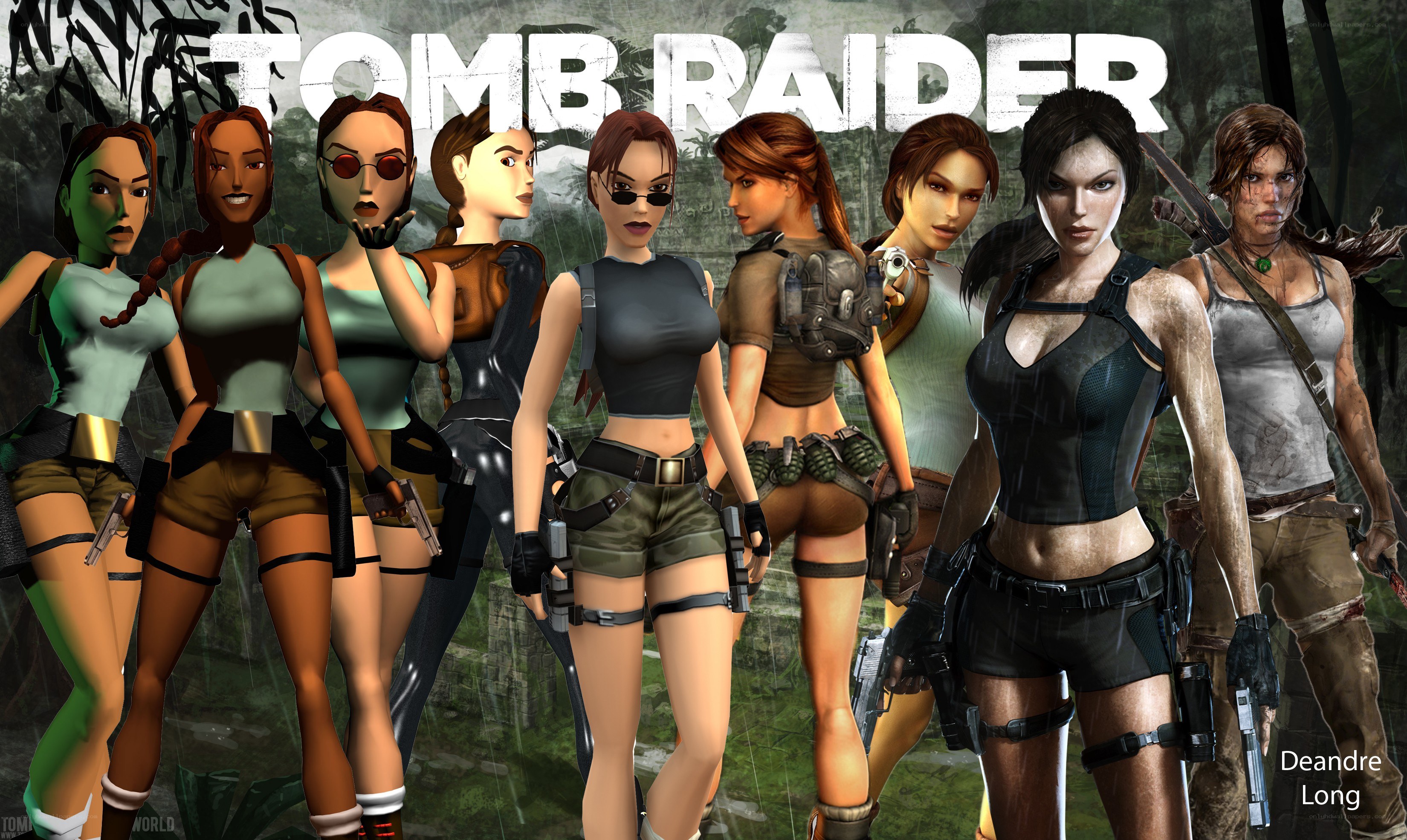 Tomb Raider character evolution
