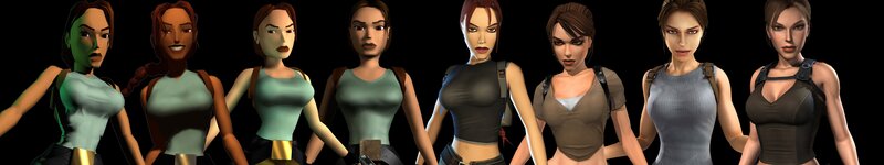 Tomb Raider Character Models
