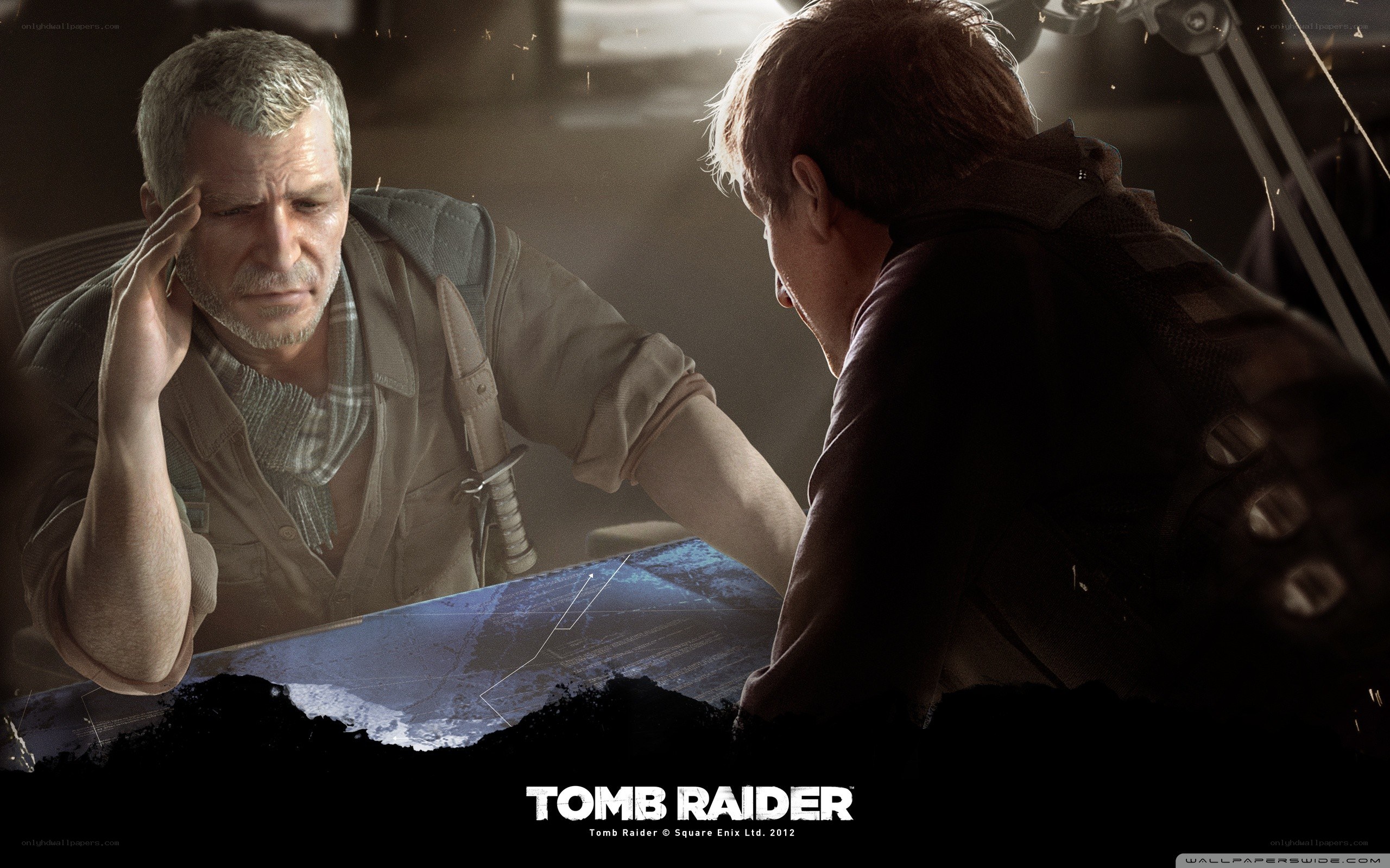 Tomb Raider character scene