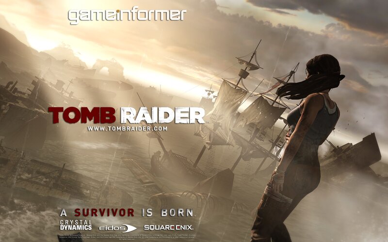 Tomb Raider game promotional art