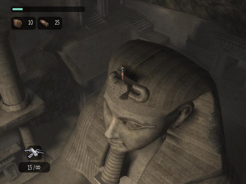 Tomb Raider in ancient temple