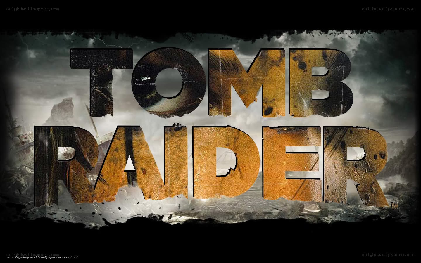 Tomb Raider logo wallpaper