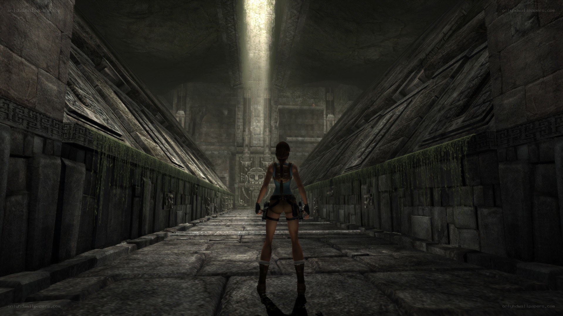 tomb raider temple corridor