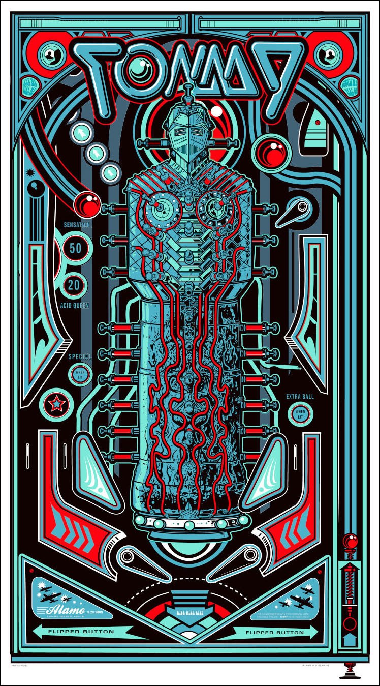 Tommy Pinball Art