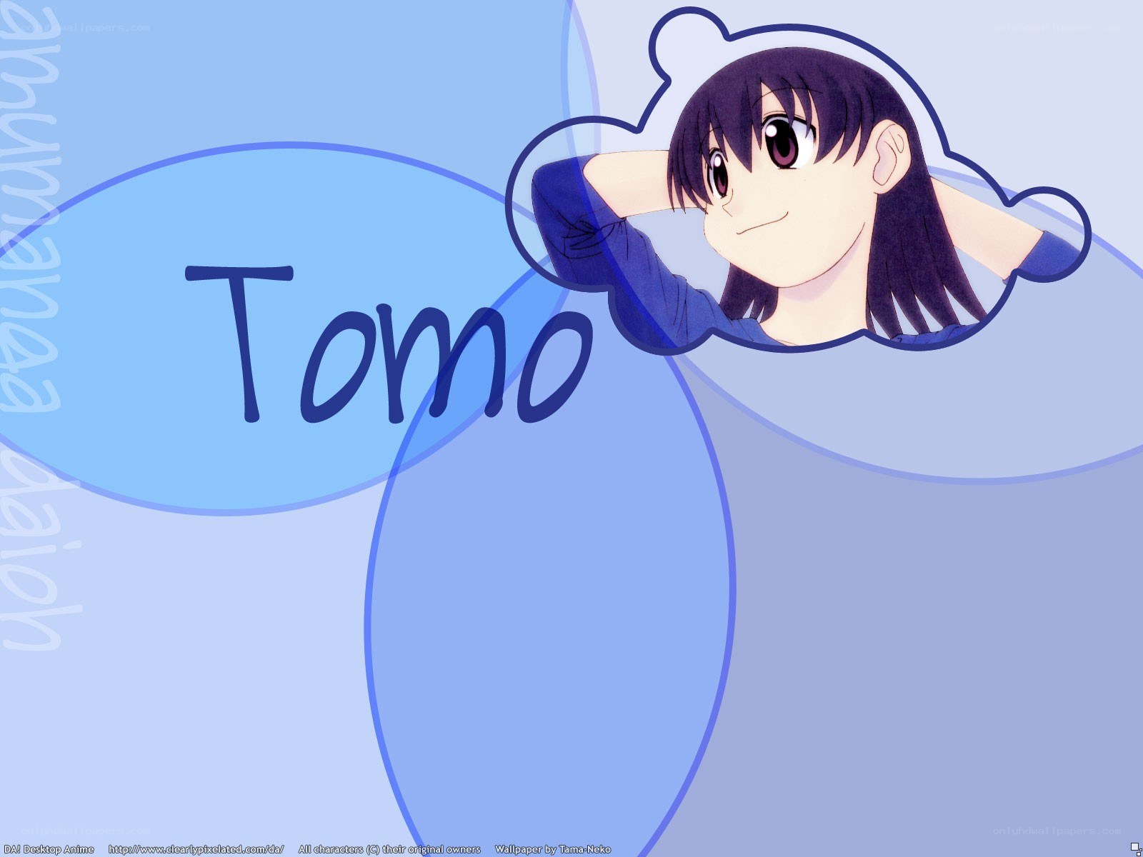 Tomo character wallpaper