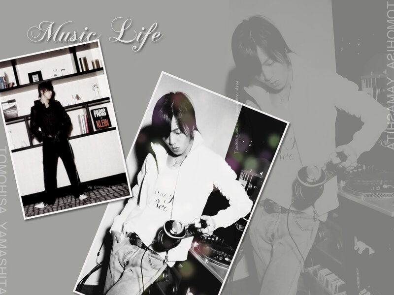 Tomohisa Yamashita music life collage