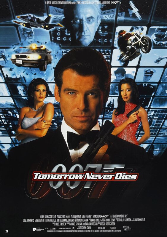 Tomorrow Never Dies movie poster