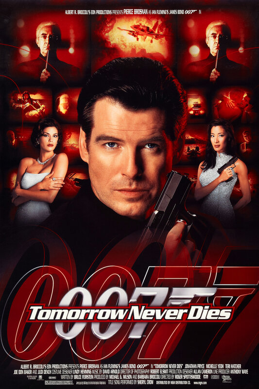 Tomorrow Never Dies movie poster