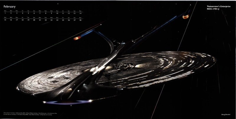 Tomorrow's Enterprise calendar page