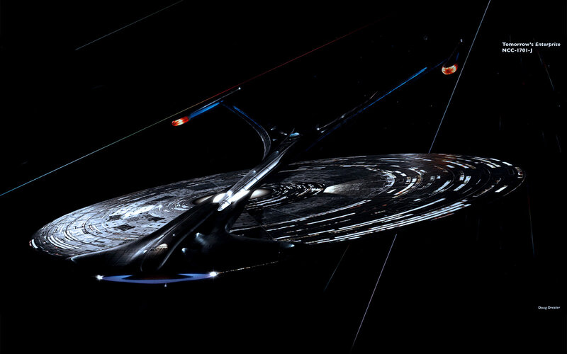 Tomorrow's Enterprise starship