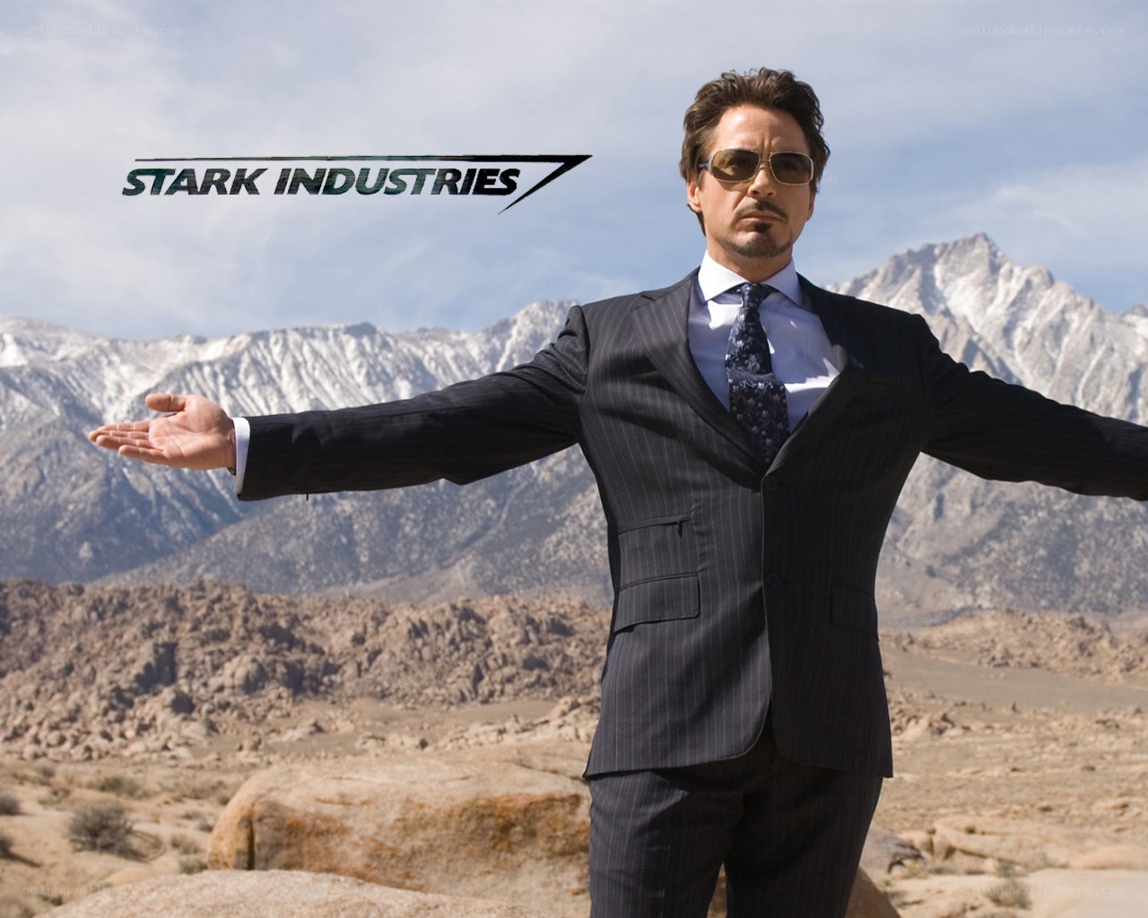 Tony Stark in the desert