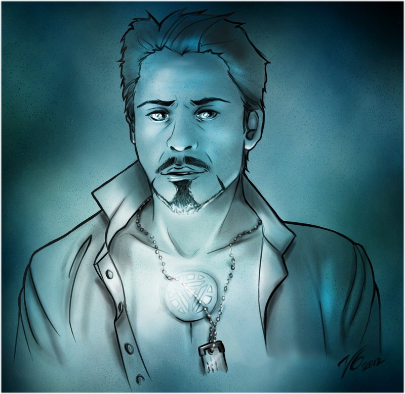 Tony Stark portrait