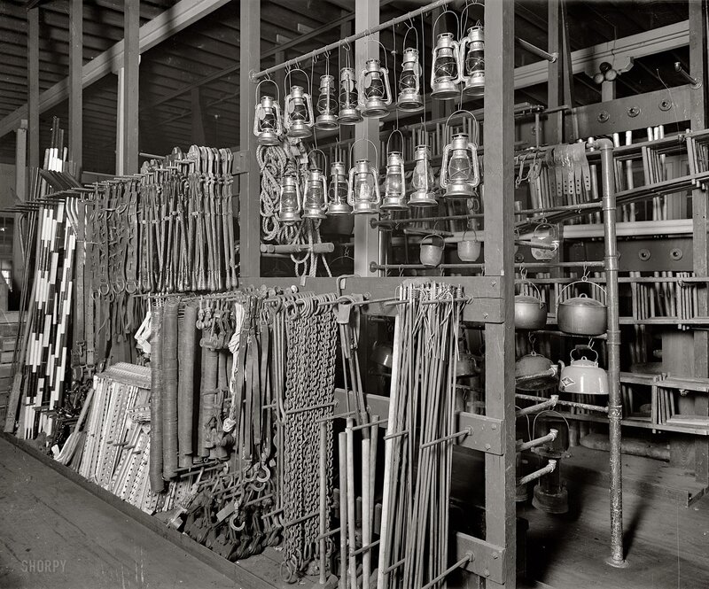 Tool and equipment storage room