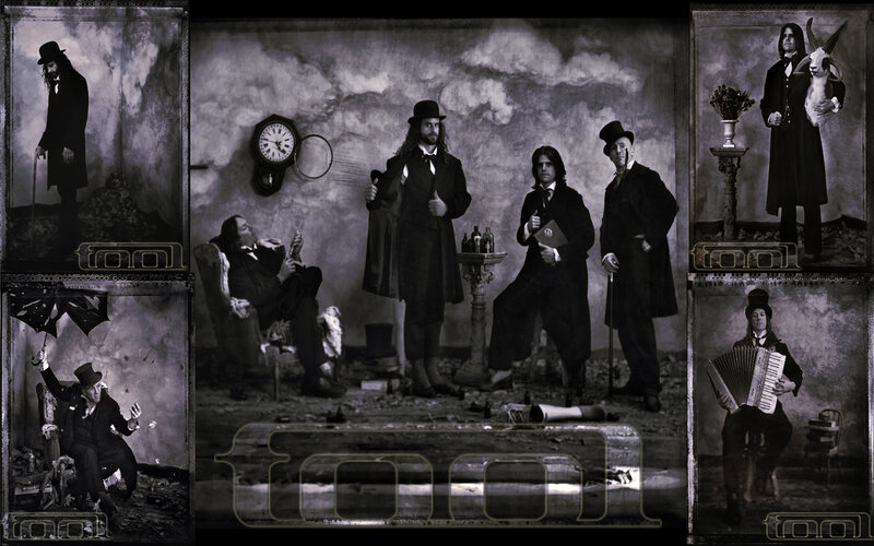 Tool band collage artwork