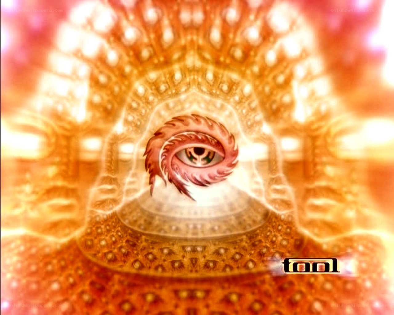 Tool band logo with eye