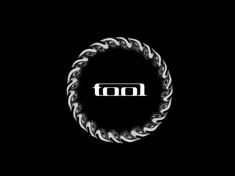 Tool band logo with eye ring