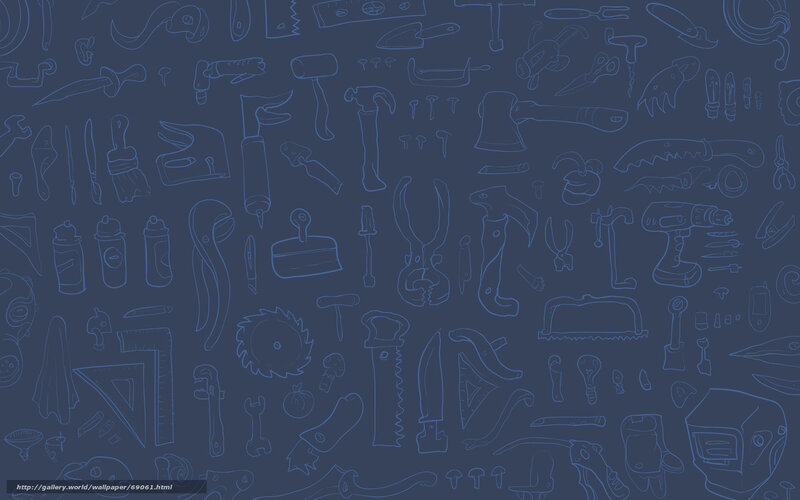 tool outline pattern background