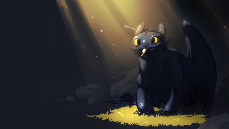 Toothless Dragon