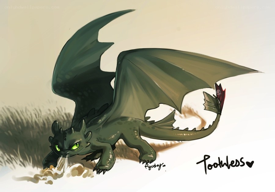 Toothless the dragon
