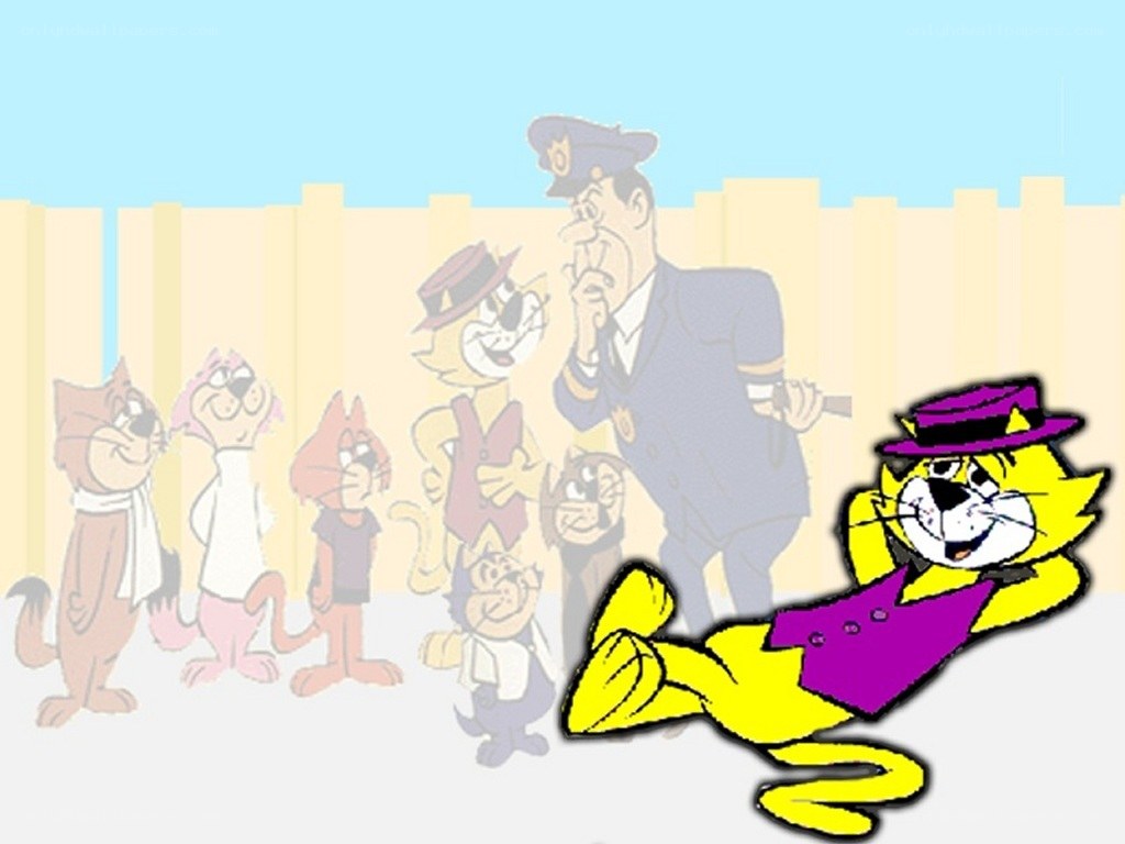 Top Cat and friends in a scene