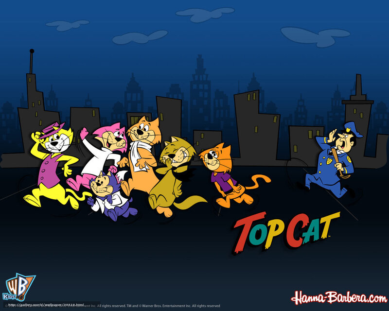 Top Cat and friends in the city