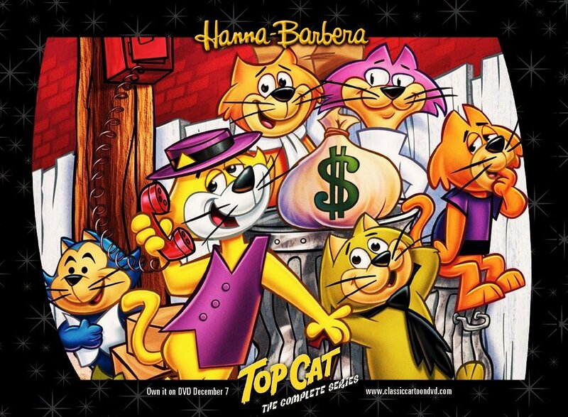 Top Cat cartoon characters