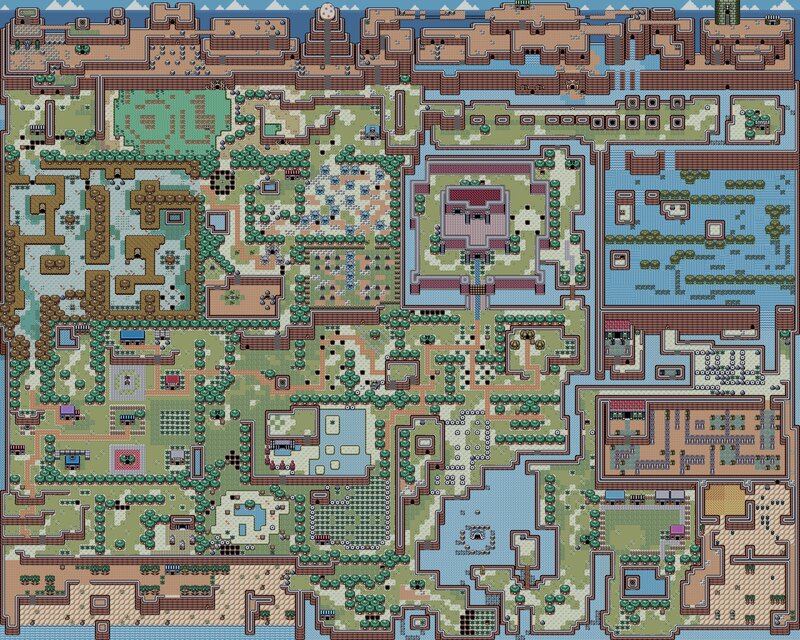 Top-down Game Map