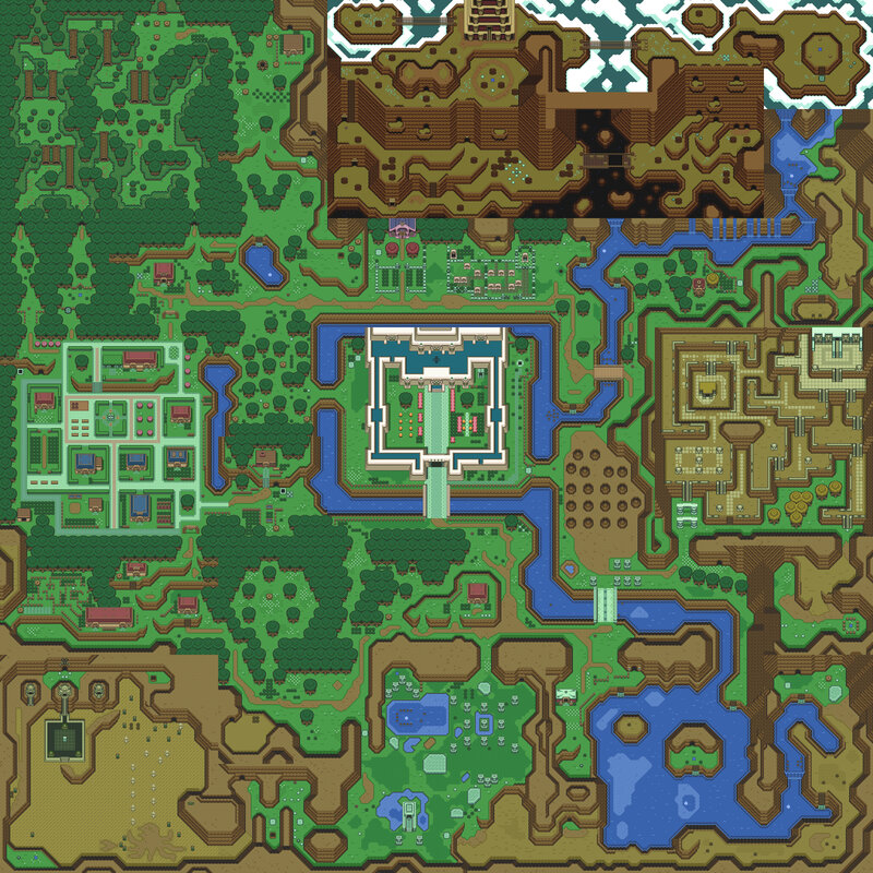 Top-down Map of a Kingdom — Green