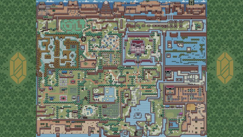 Top-down Map of a Kingdom