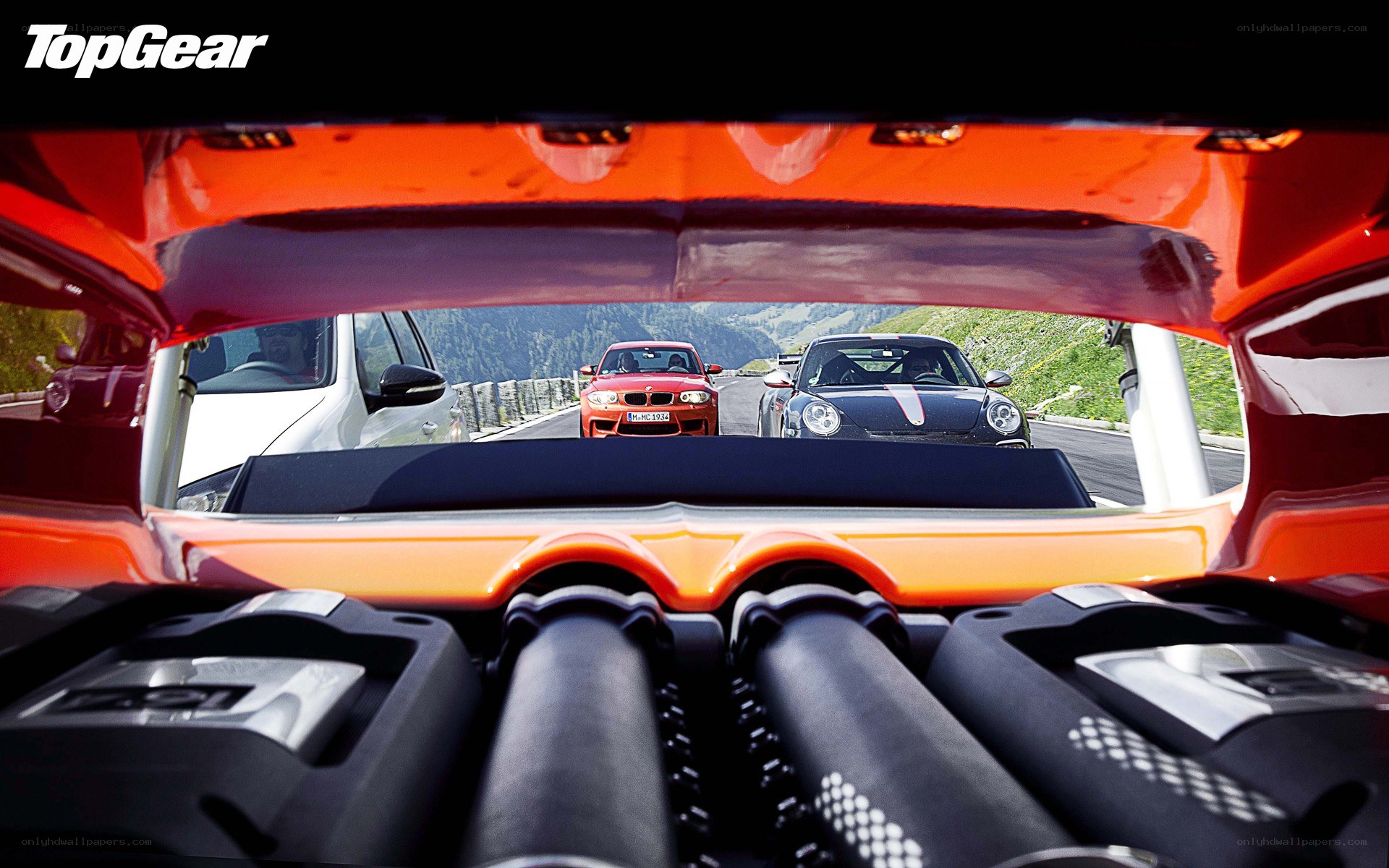 Top Gear car chase scene