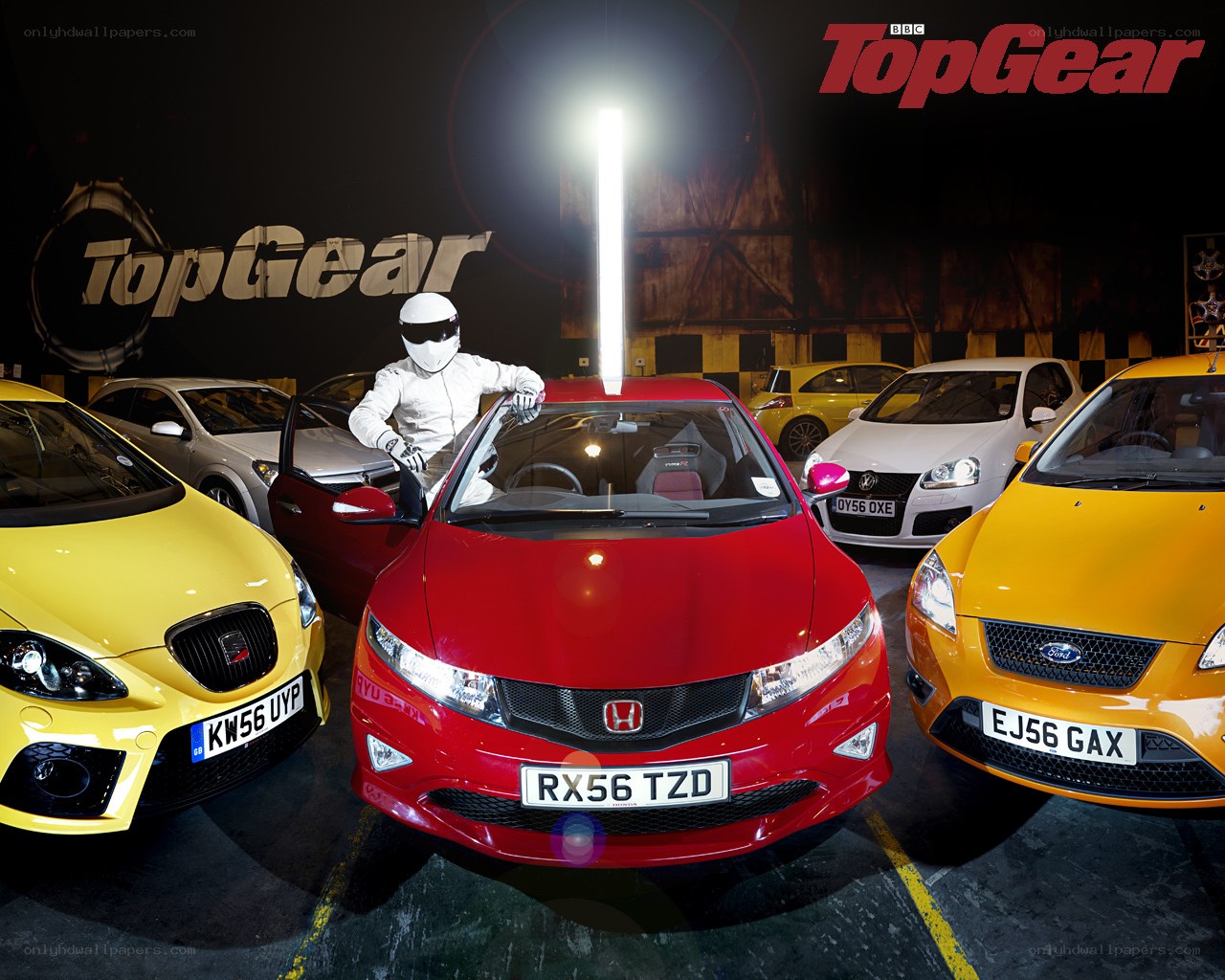 Top Gear car lineup