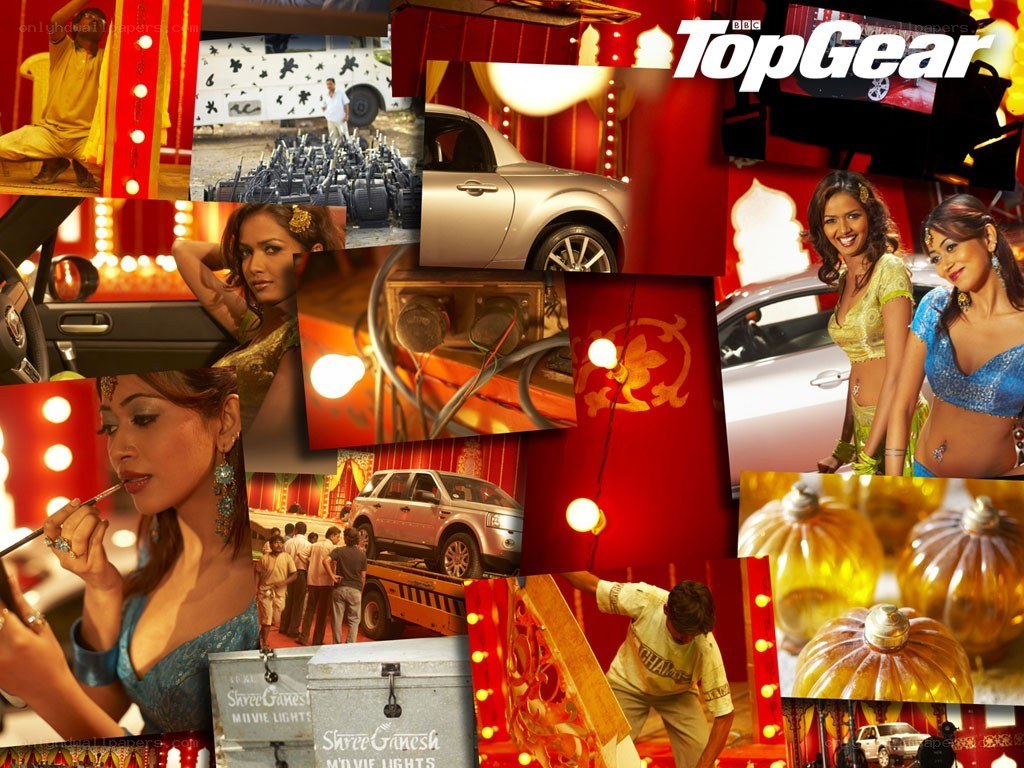 Top Gear India promotional collage
