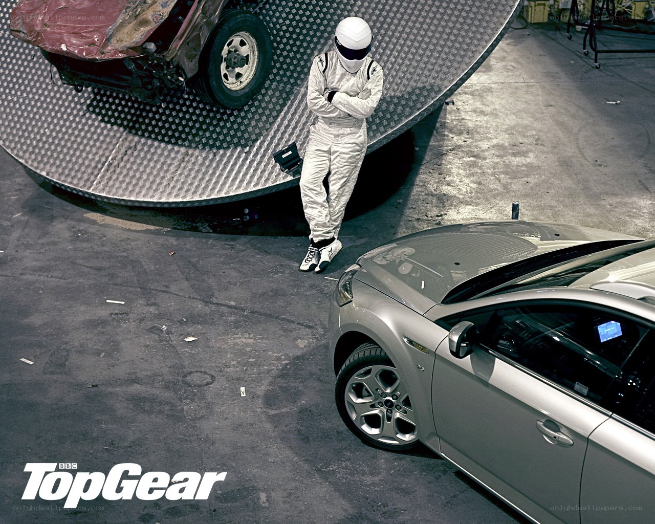 Top Gear studio scene