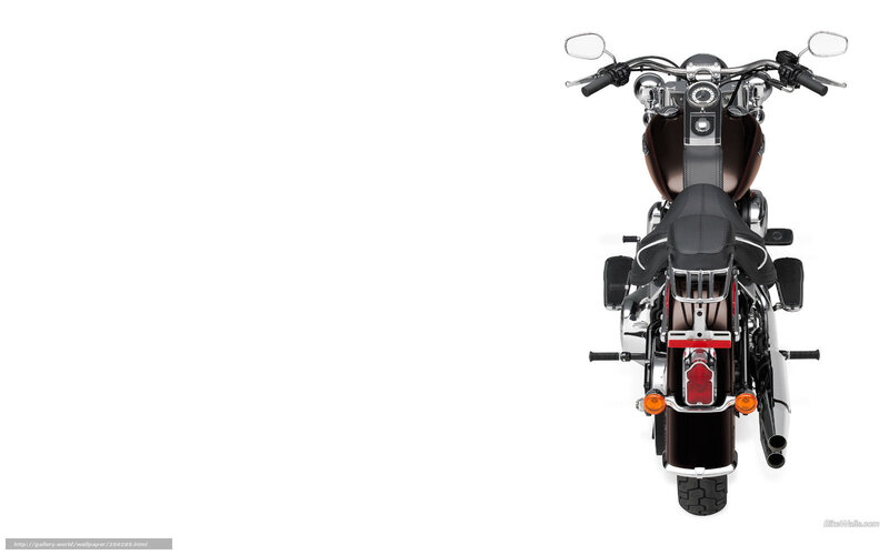 top view of a motorcycle